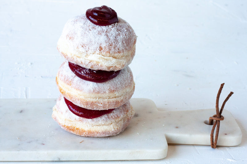 Jam Filled Donuts - 3 Pack