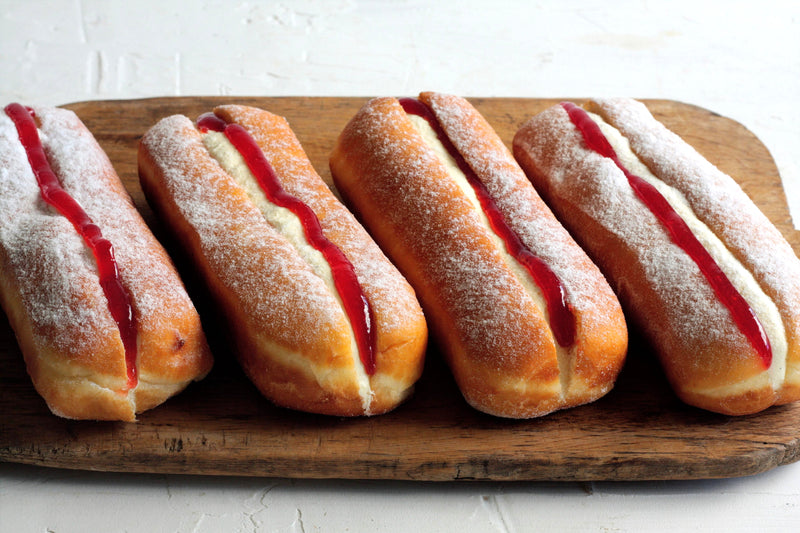 Jam & Cream Long John