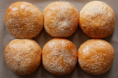 Milk Buns - Seeded White