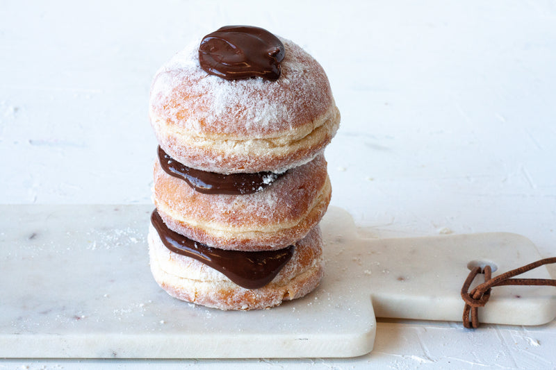 Chocolate Filled Donuts - 3 Pack