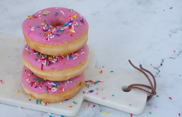 Pink Glazed Donuts - 3 Pack